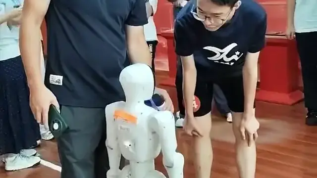 人形机器人演示