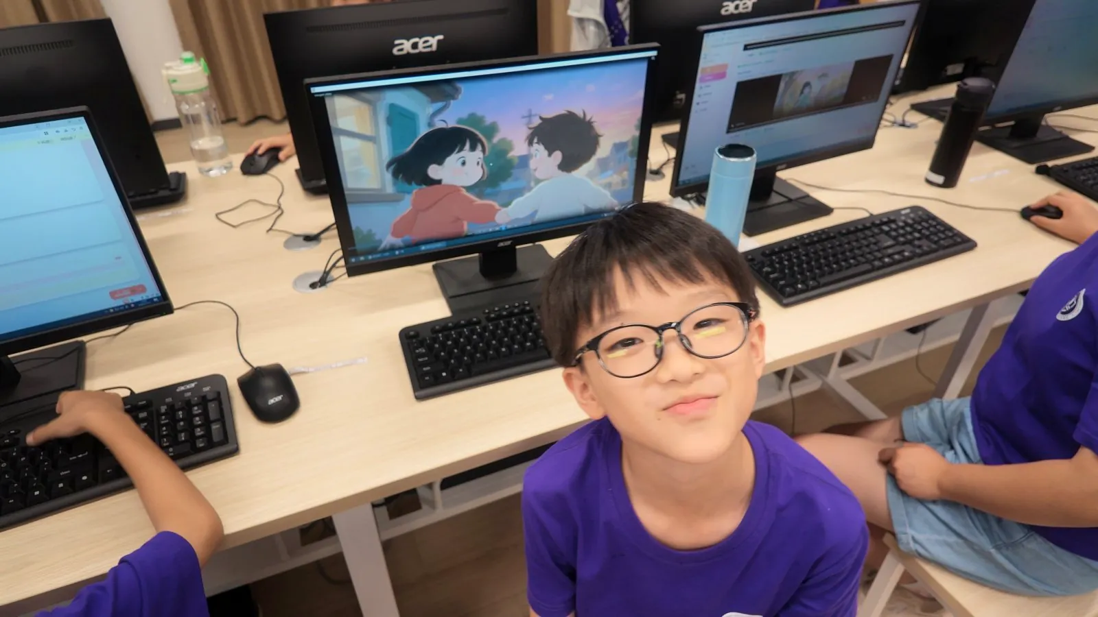 结营笑容