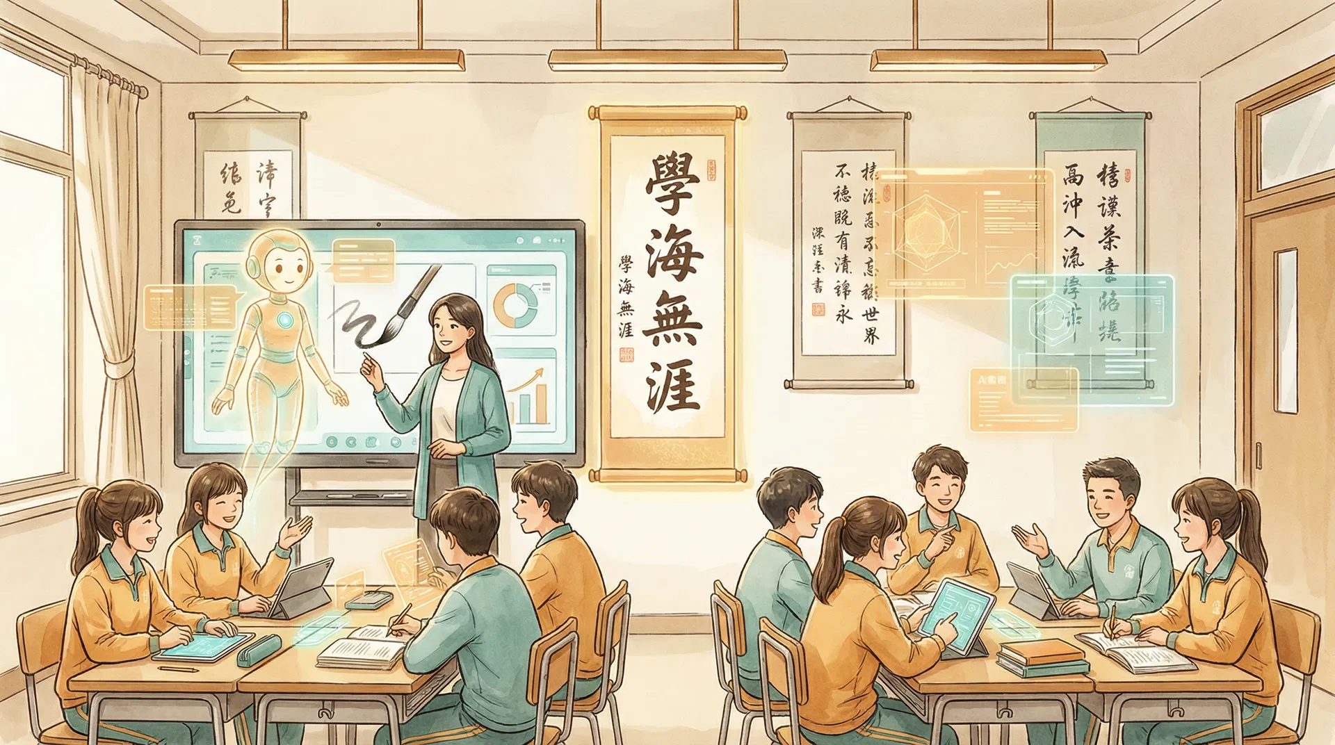 AI同行与智慧校园