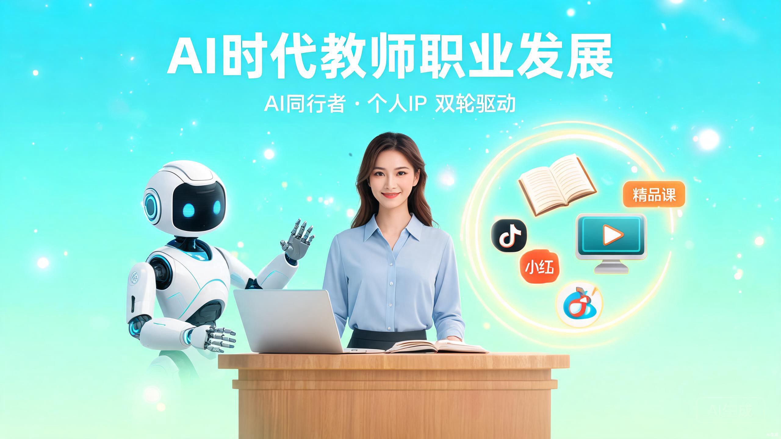 AI时代教师职业发展：AI同行者与个人品牌双轮驱动
